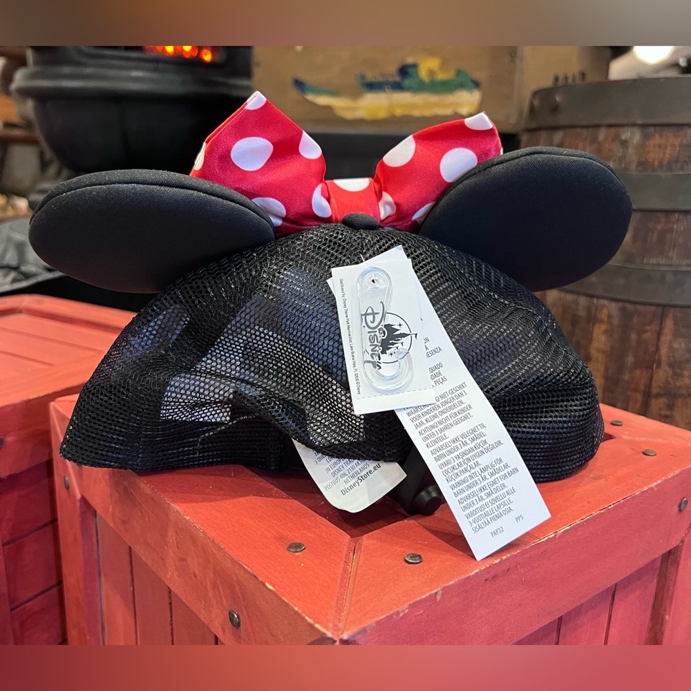 2025 Disney Parks Minnie Mouse Mesh Foam Adjustable Baseball Cap Hat NEW - Picture 2 of 2